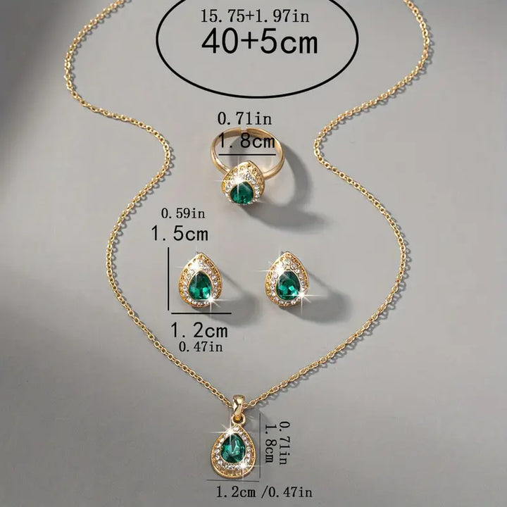 Noemie Glastra Jewelry emerald | Gold