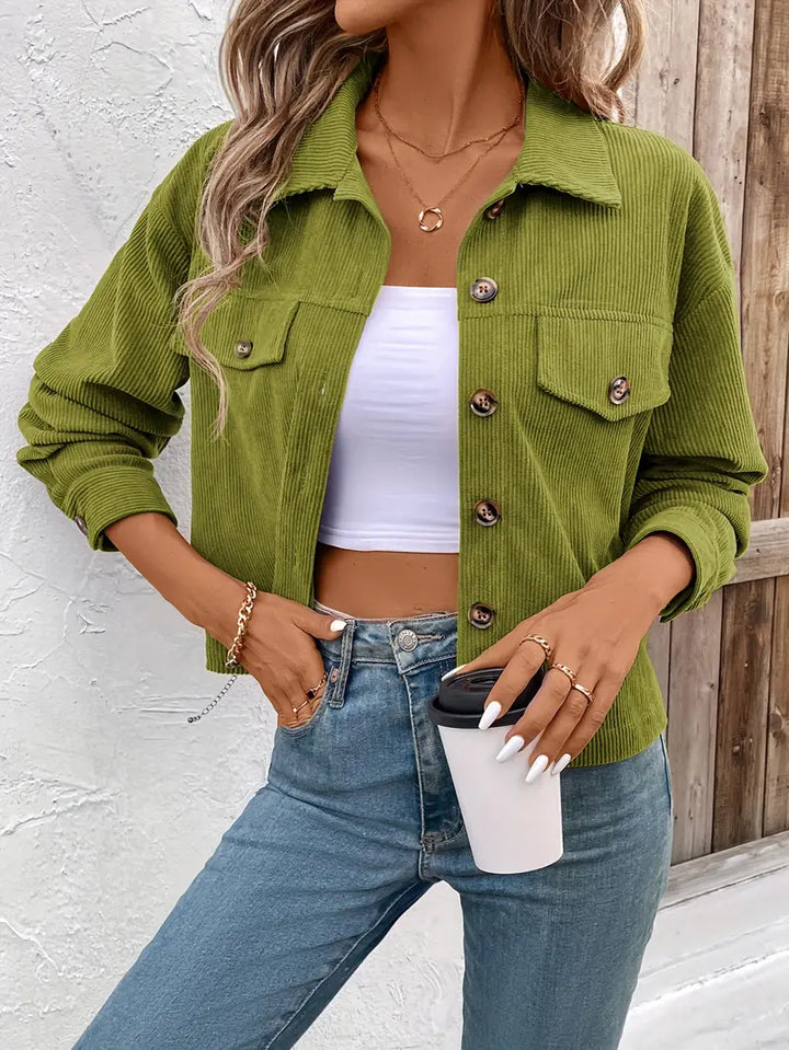 Cleo - Chic Cord Jacket