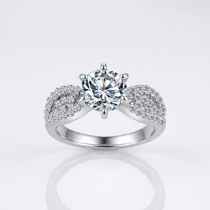 ROSE GOLD DIAMOND LEGACY RING