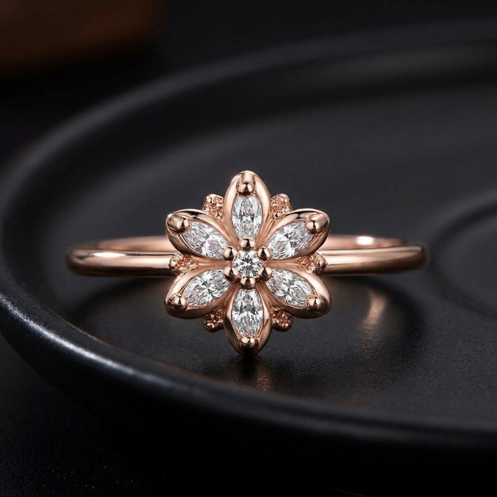 STAR FLOWER RING