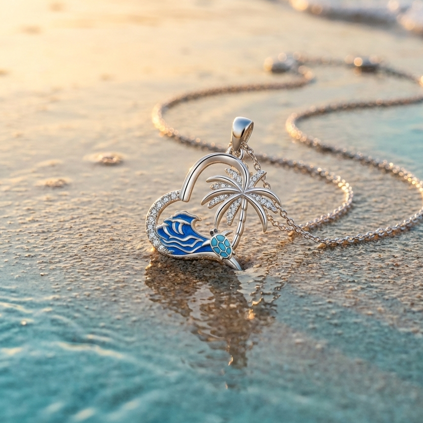 ISLAND HEART NECKLACE