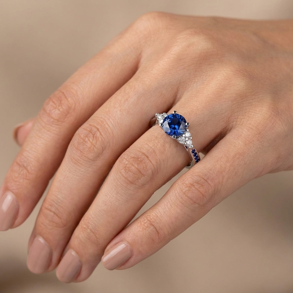 CHERISHED BLUE RING