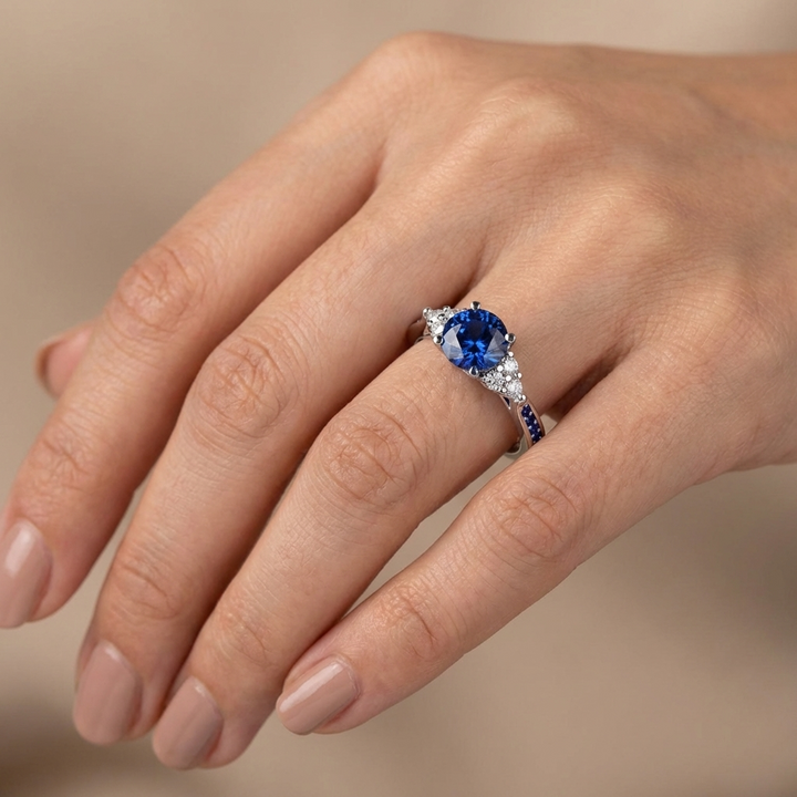 CHERISHED BLUE RING