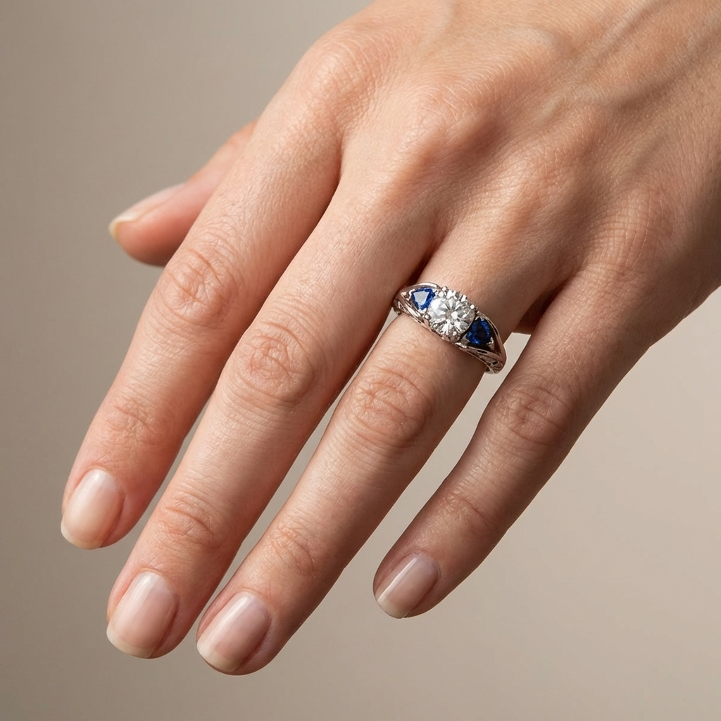 WILD SAPPHIRE RING