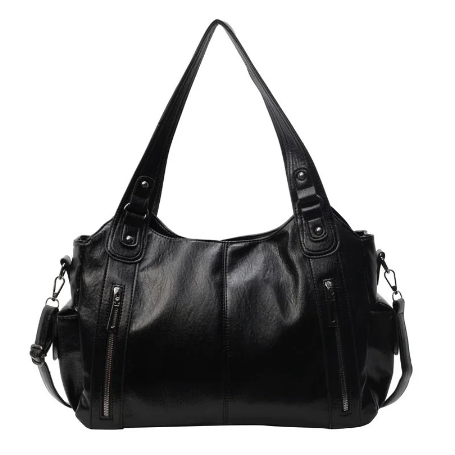 Emilie - Vintage Zippered Bag