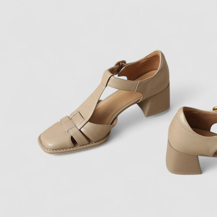 Trixie - Vintage Weave Heels