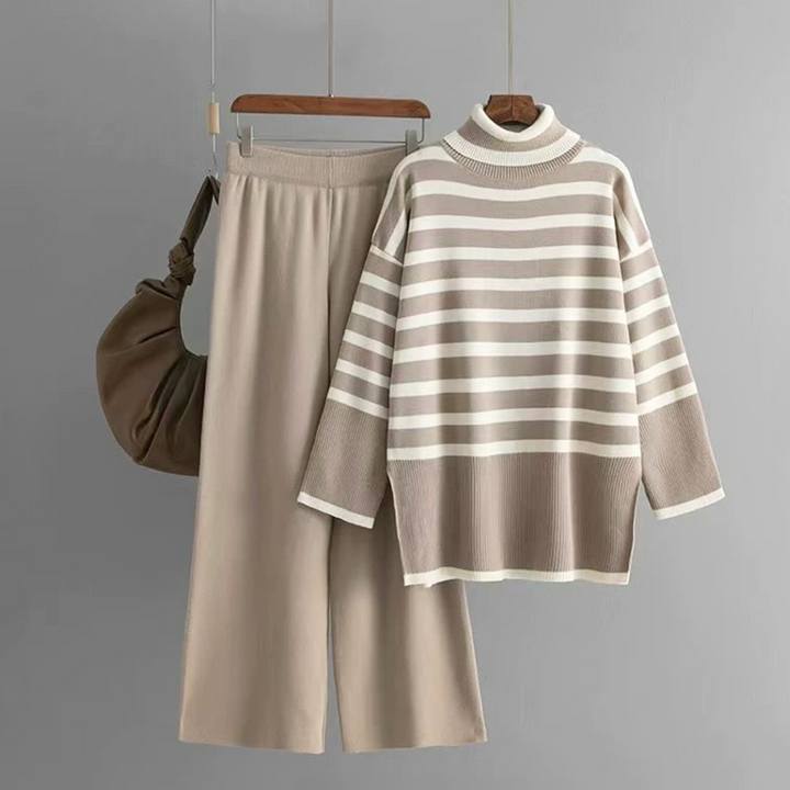 Abby - Classic Striped Set