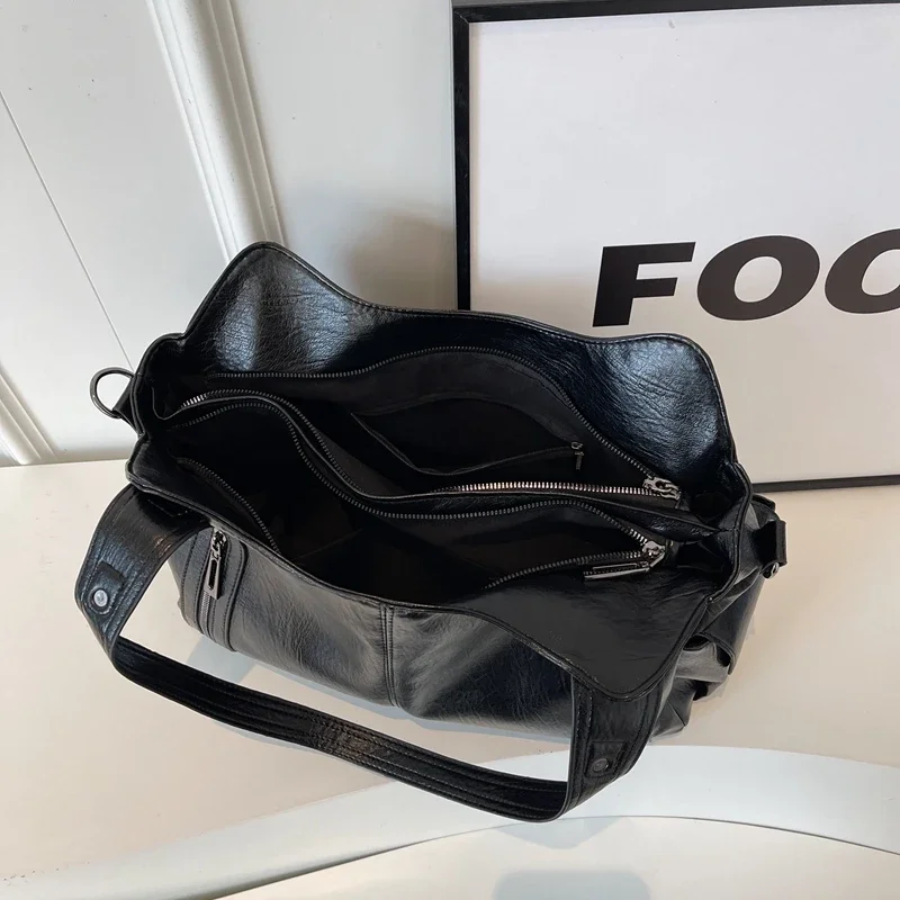 Emilie - Vintage Zippered Bag