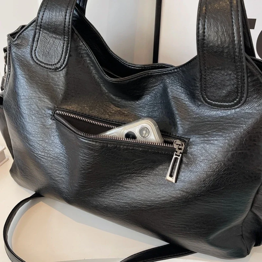 Emilie - Vintage Zippered Bag