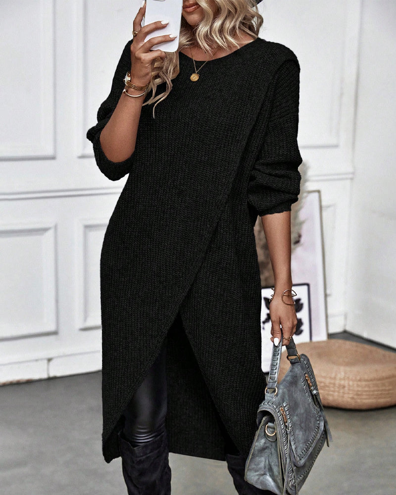 ANNITA - Relaxed Sweater Dress
