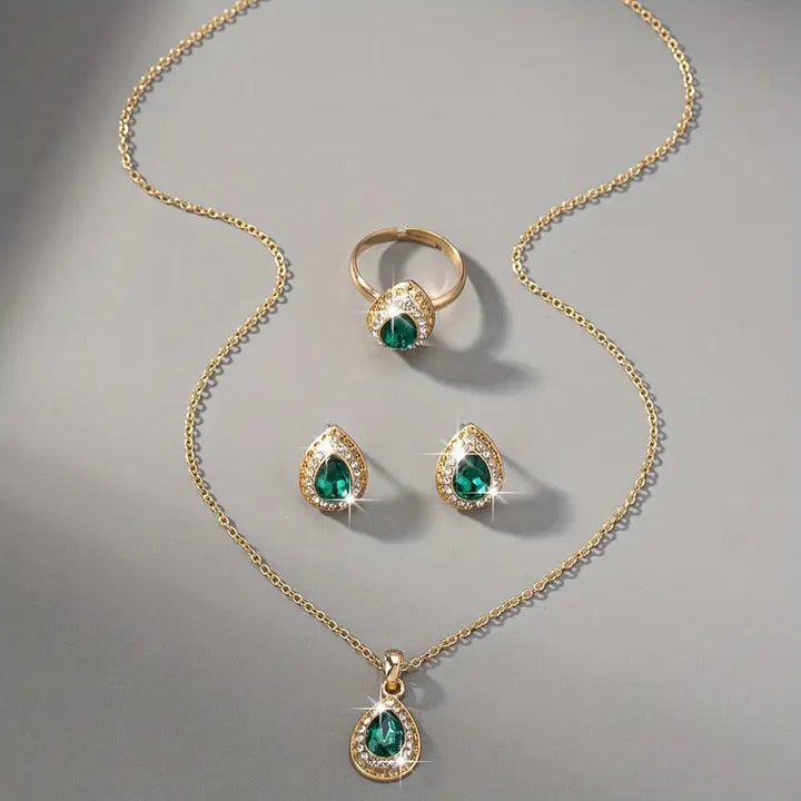 Noemie Glastra Jewelry emerald | Gold