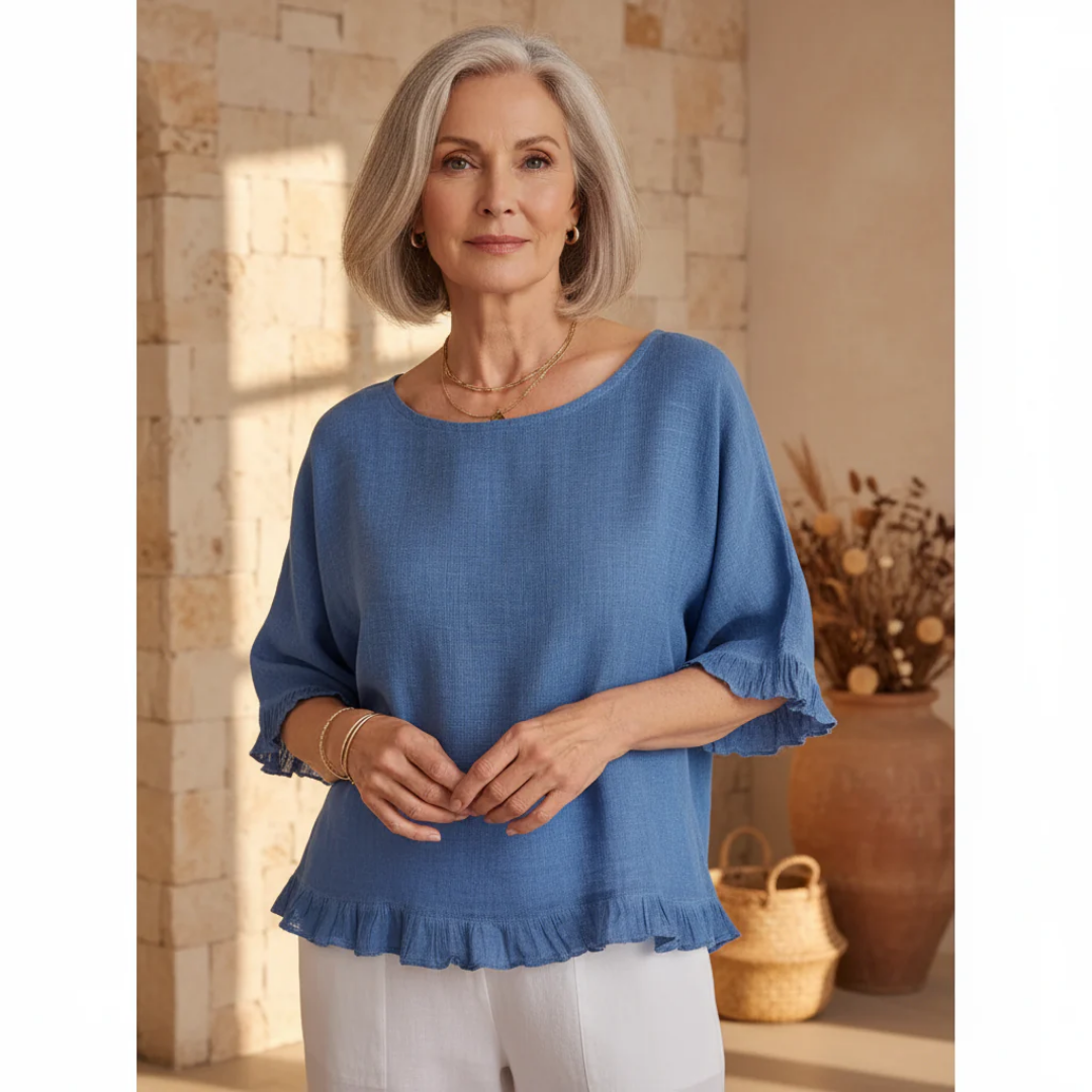 Fizzle - Casual Elegant Blouse