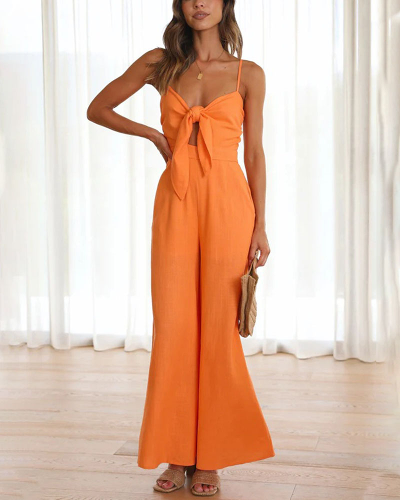Jholine - Classic Summer Jumpsuit