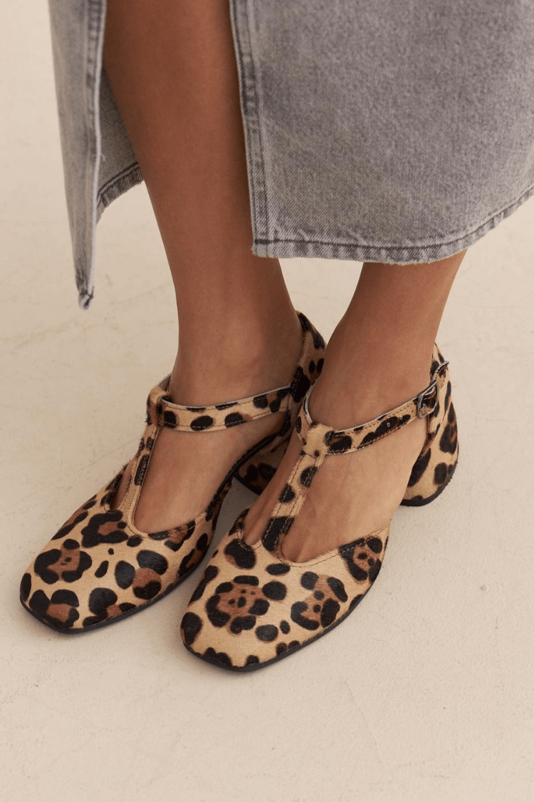 Leona - Leopard Grace Heels