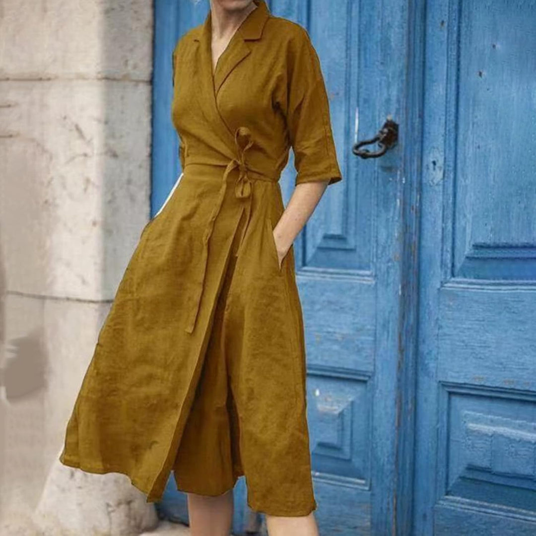 April - Effortless Wrap Dress
