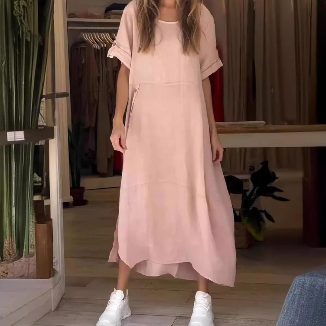 Sienne - Buttoned Detail Dress