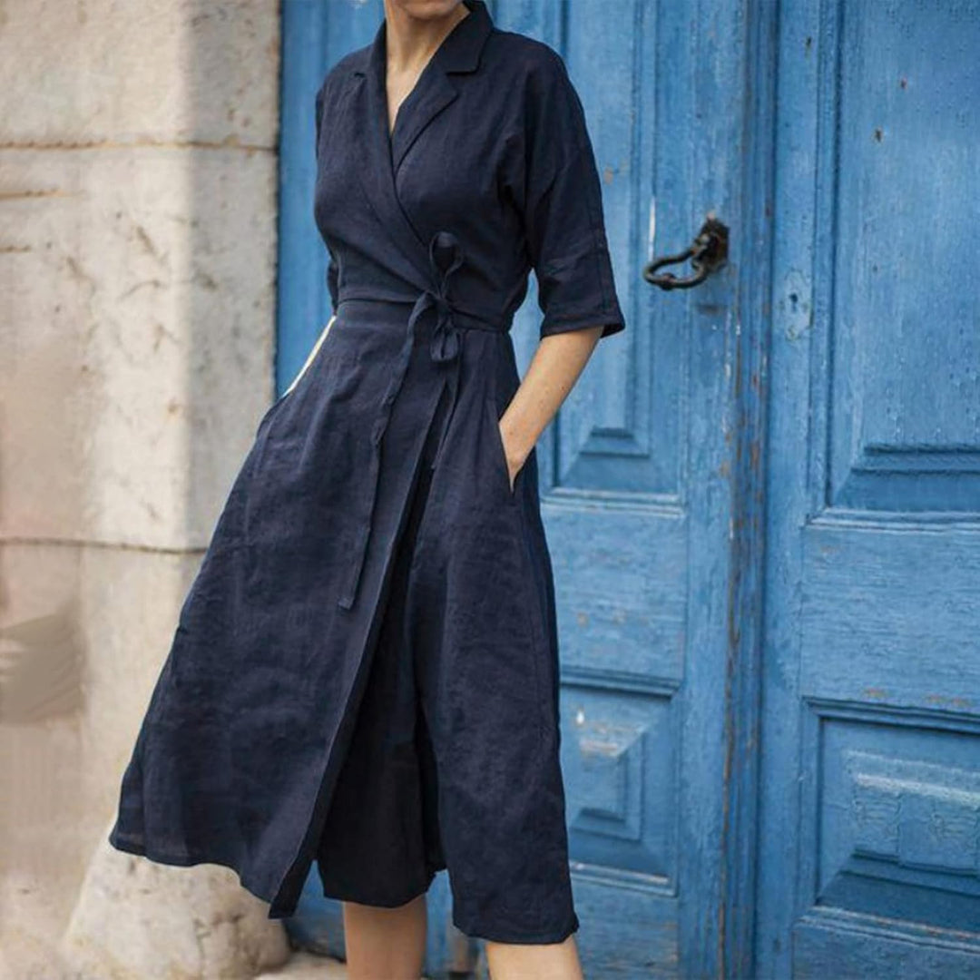 April - Effortless Wrap Dress
