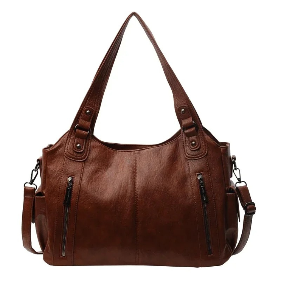 Emilie - Vintage Zippered Bag