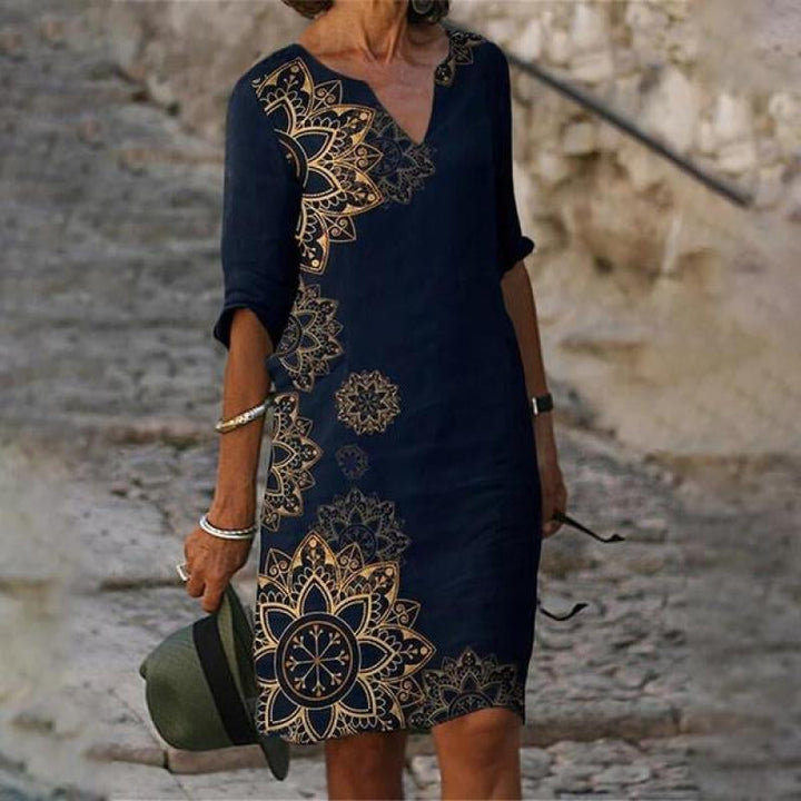 Karen - Floral Print Dress