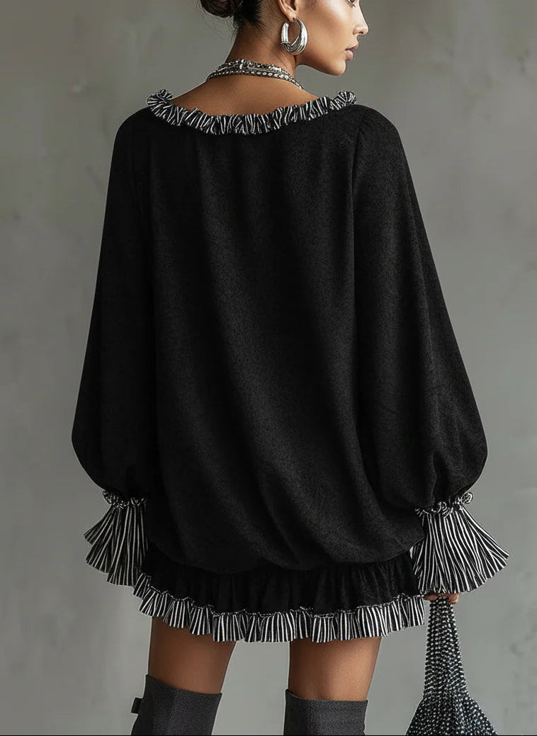 Jessy - Boho Ruffle Dress