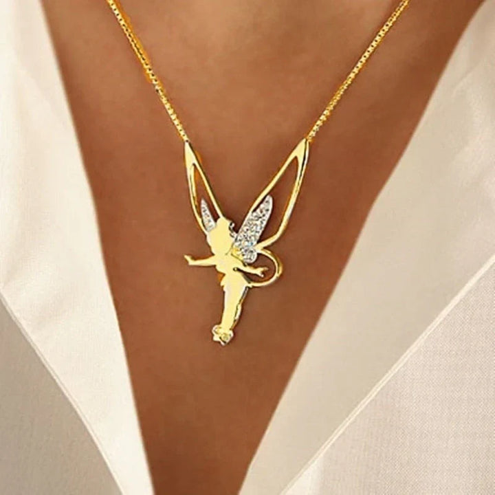 Lucky Fairy Necklace | Gold