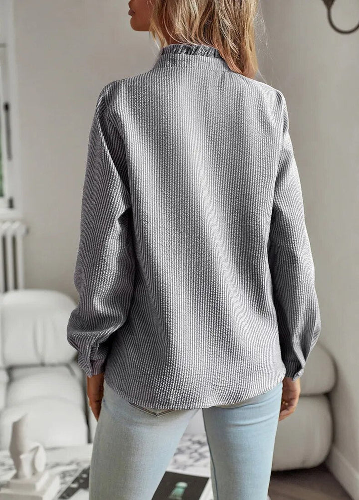 Marcelina - Elegant Polo Blouse