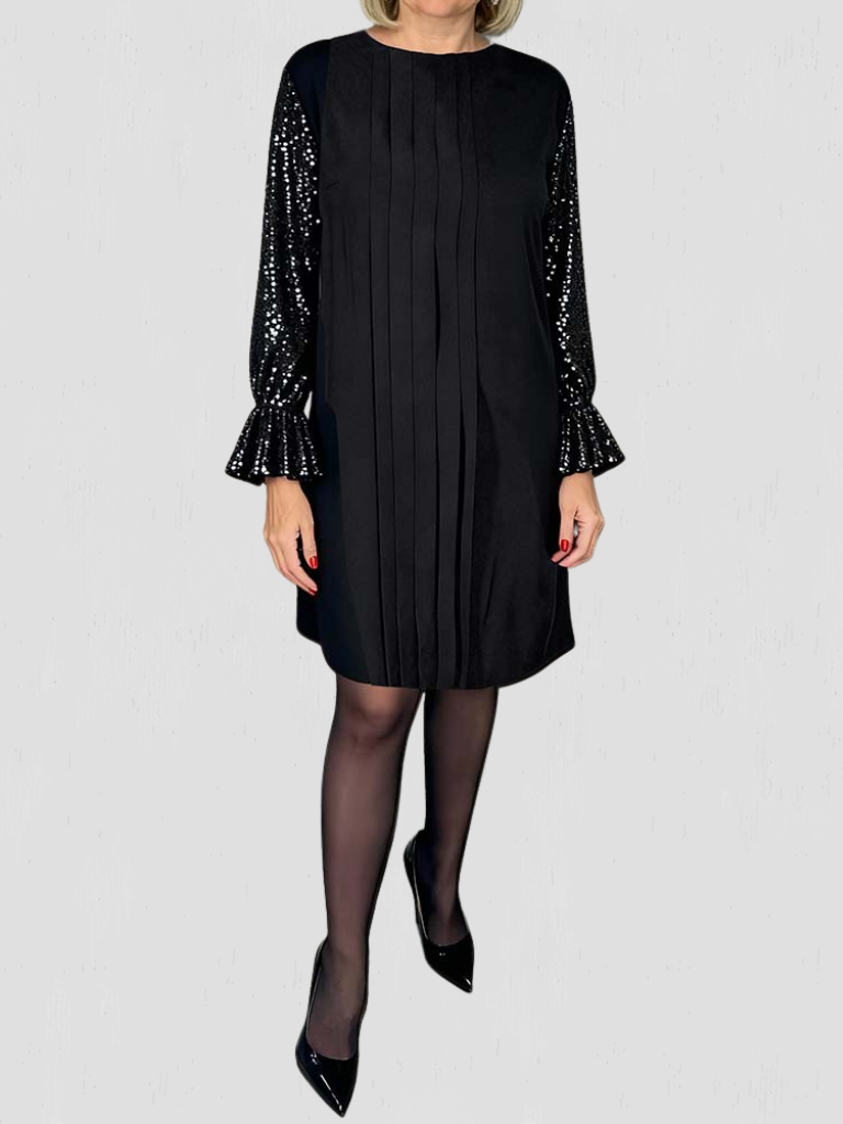 Margarette - Refined Pleated Dress