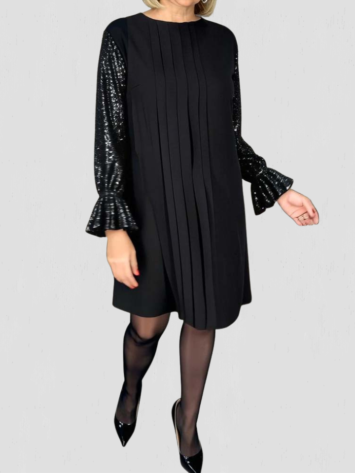 Margarette - Refined Pleated Dress