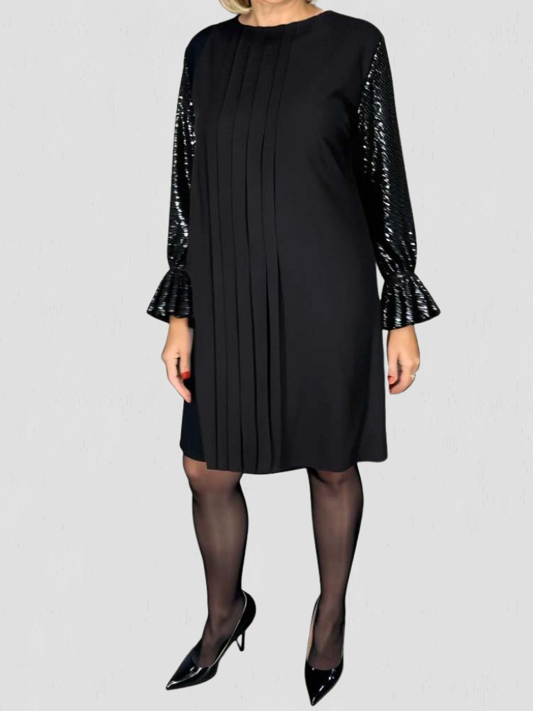 Margarette - Refined Pleated Dress