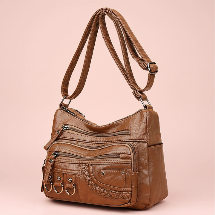 Elizza - Multi-Zip Organizer Bag