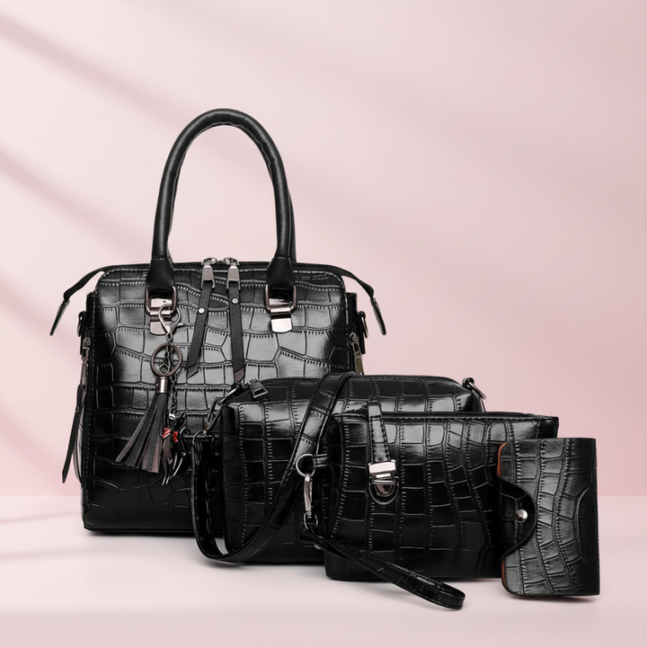Arlyn - Textured Elegance Bag Set