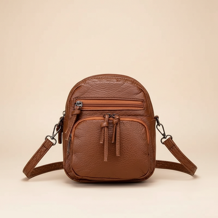Fiorella - Vintage Multi-Zip Bag