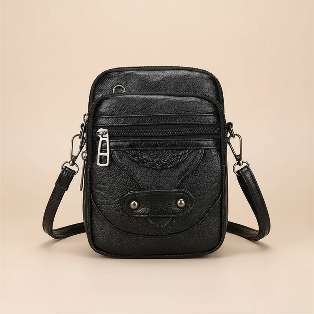 Lorena - Vintage Braided Crossbody Bag