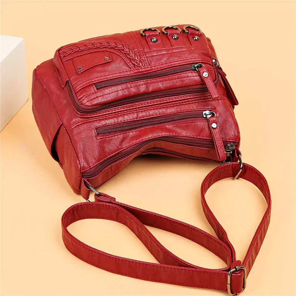 Elizza - Multi-Zip Organizer Bag