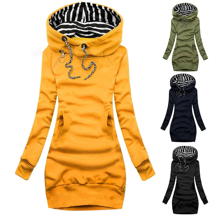 Lenore - Comfy Hoodie Dress