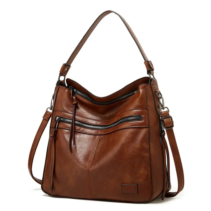 Renata - Vintage Multi-Zip Bag