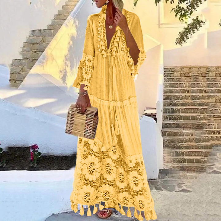 Lucinda - Boho Maxi Dress