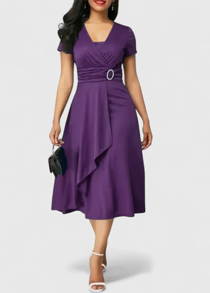 Zhyrelle | Elegant Midi Dress
