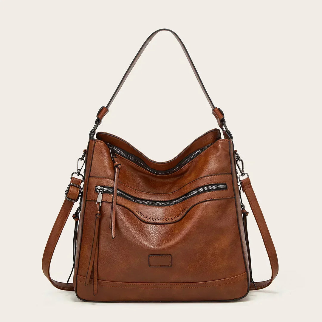 Renata - Vintage Multi-Zip Bag