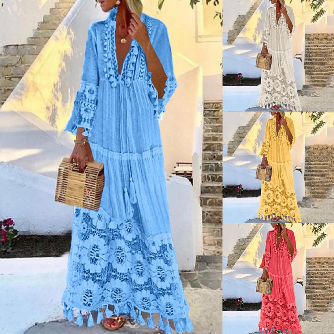 Lucinda - Boho Maxi Dress