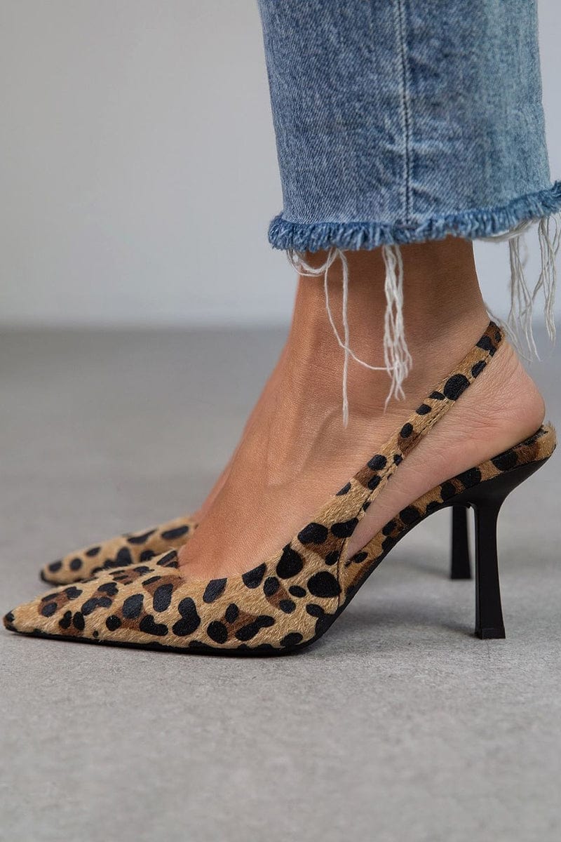 Celesty - Comfortable Leopard Heels