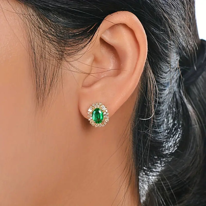 Serena Valmont Earrings | Gold