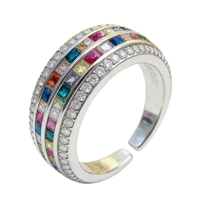 Aurora | Rainbow-Stone Elegant Ring