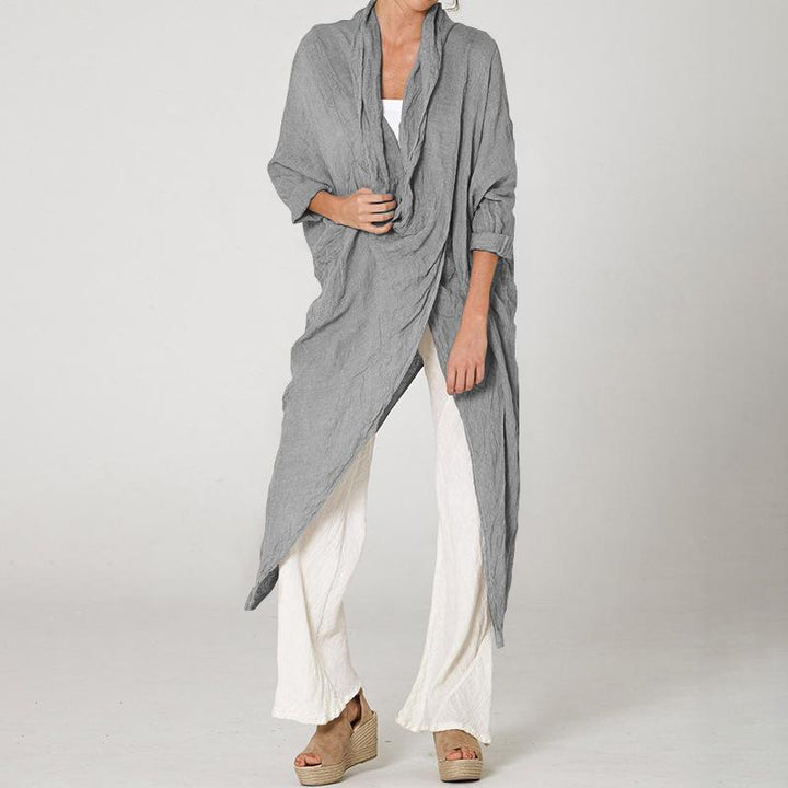 Melissa - Draped Cowl-Neck Top