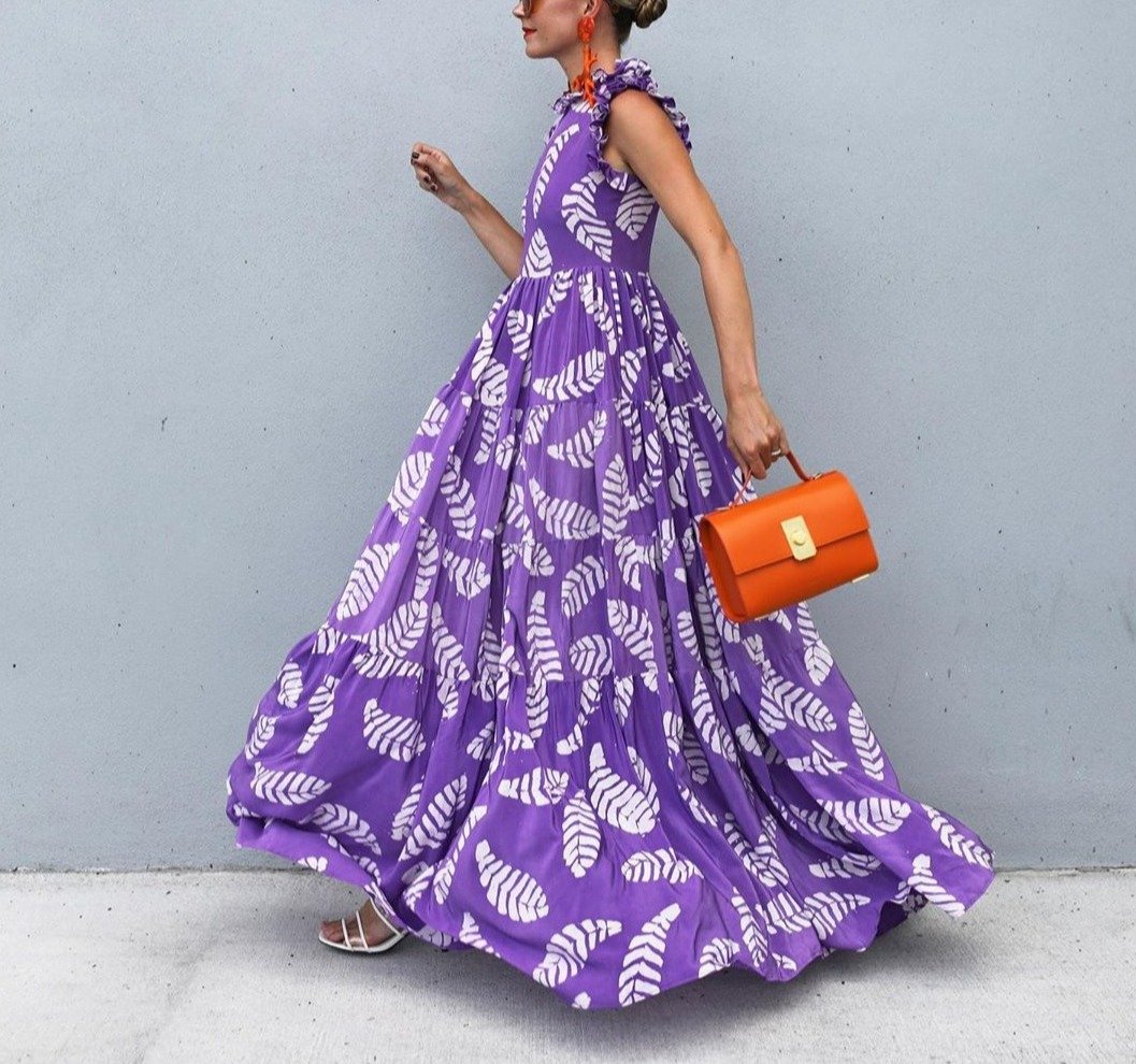 Crislyn - Printed Maxi Dress