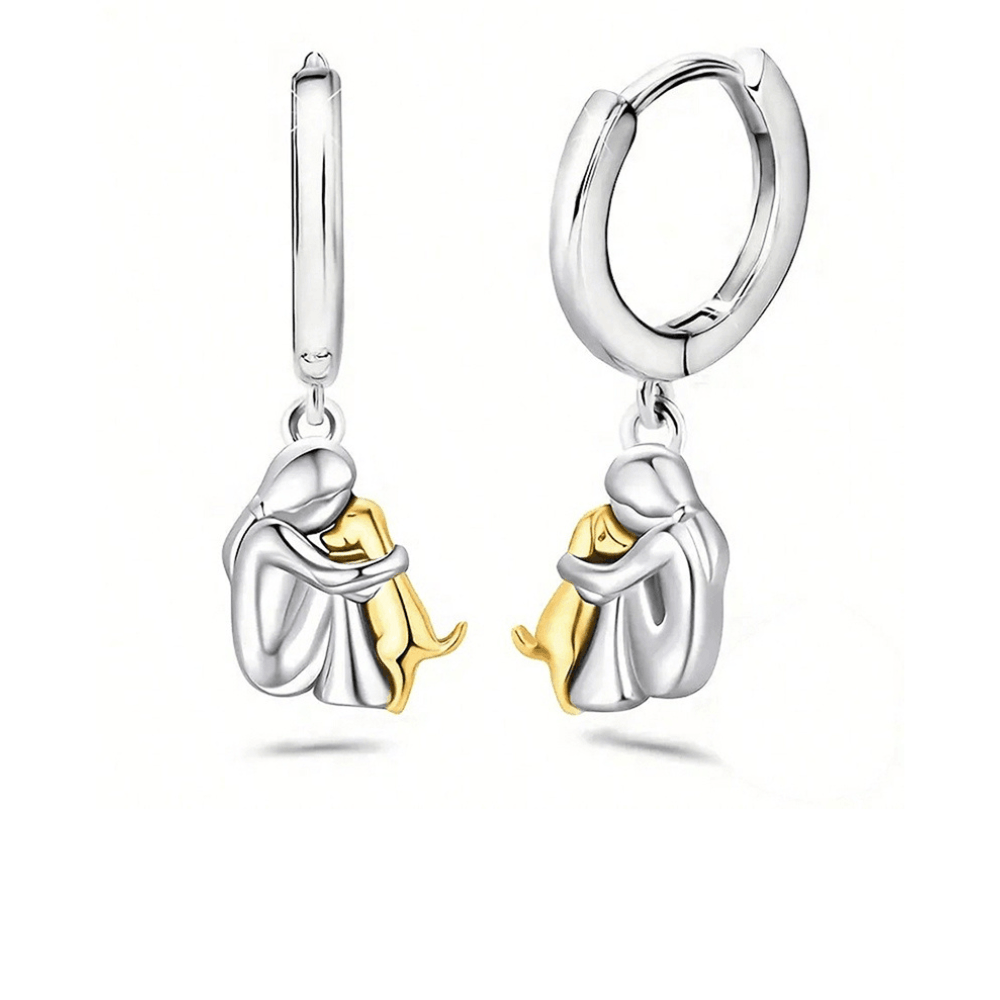 Hug Pendant Necklace with Bonus Earrings â€“ Limited Time Offer