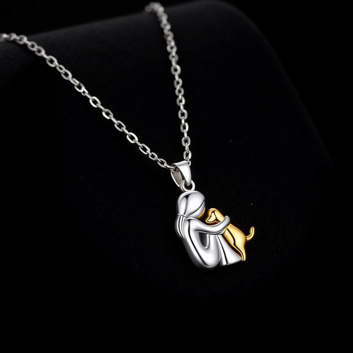 Hug Pendant Necklace with Bonus Earrings â€“ Limited Time Offer