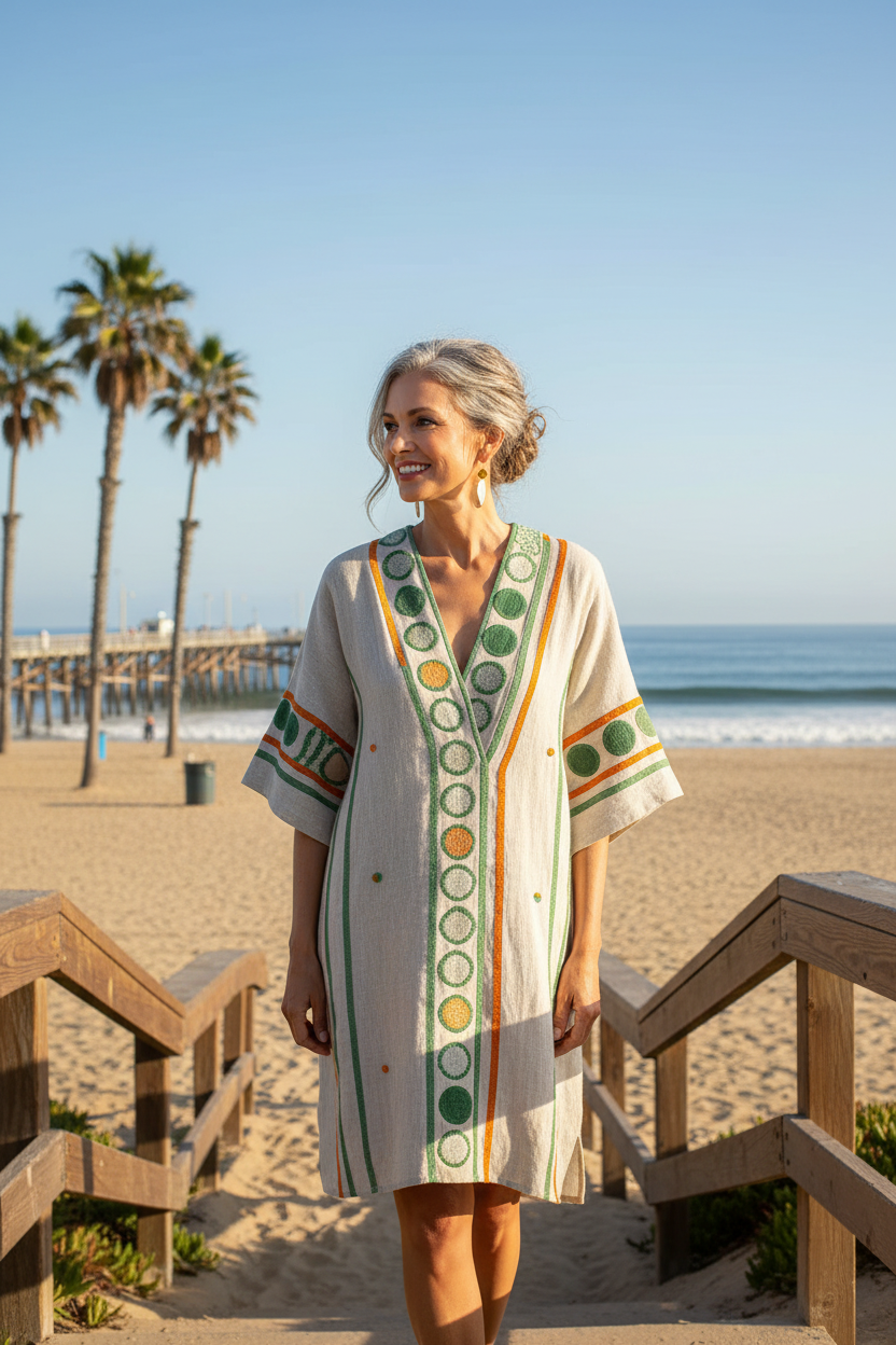 Demi - Coastal Serenity Dress