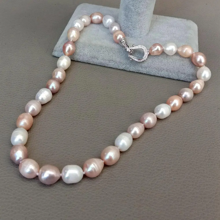 Colored Pearl Necklace