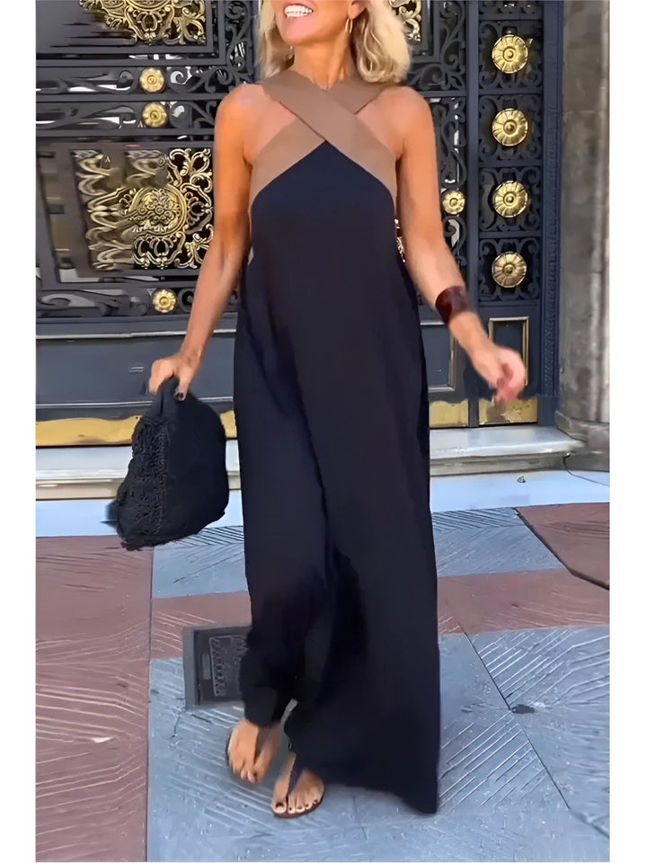 Eloida - Elegant Halter Dress